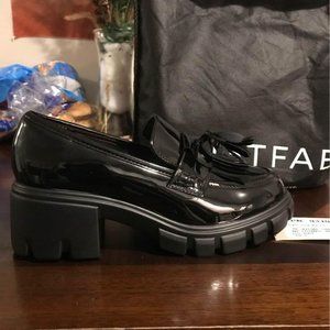 JUSTFAB Sofia Heeled Loafer